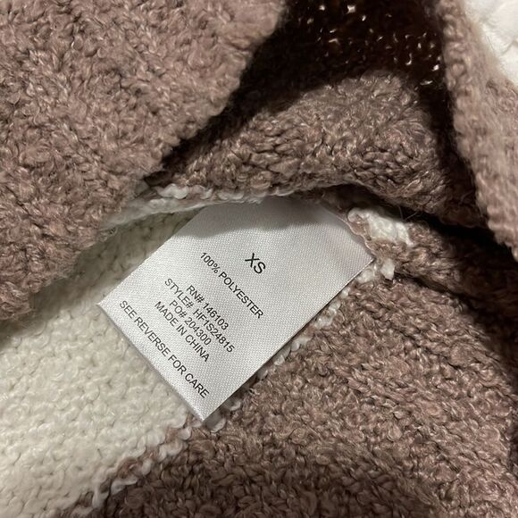 NWT- Hippie Rose - XS. Relaxed V Cut Striped Sweater - Picture 7 of 8